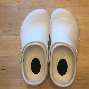 White Crocs